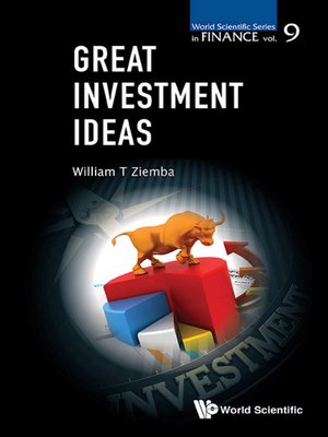 cover image of Great Investment Ideas